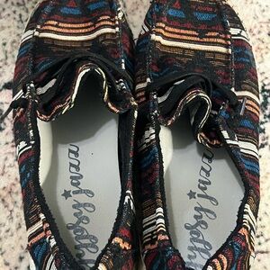 Gypsy Jazz size 9.5 Colorful Patterned Women's Shoes